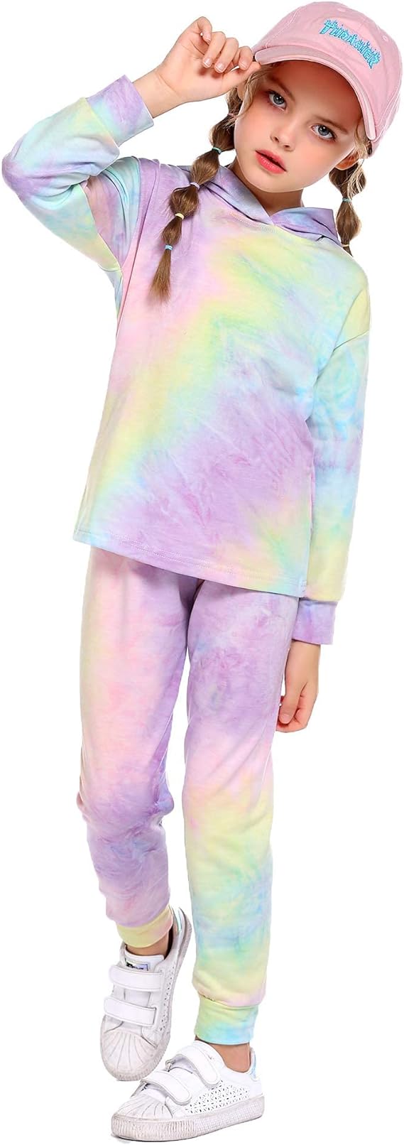 era tour long tie die dress girls